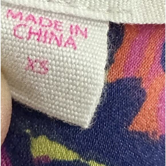 ALICE & TRIXIE Colorful Silk Light Weight Mini Dress Size XS - Picture 6 of 7